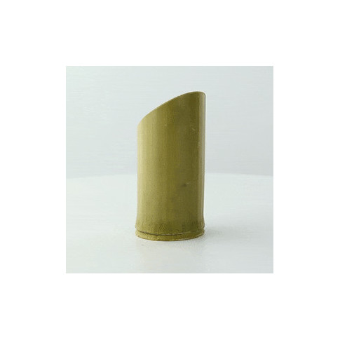Tube bambou coupe oblique "Asahi"  H90mm 60ml