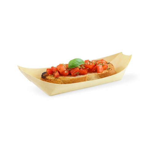 Barquette bateau bois  220x105mm H30mm