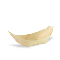 Barquette bateau bois  65x40mm H20mm