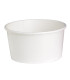 Saladier rond en carton blanc "Buckaty"  H75mm 900ml