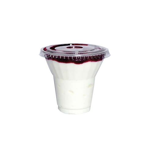 Pot à dessert transparent PET  H88mm 270ml