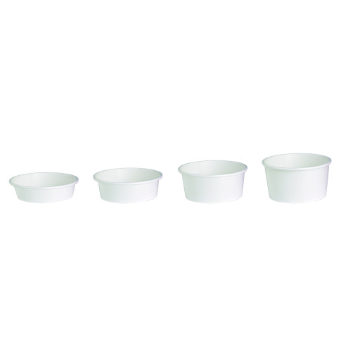 Saladier blanc "Buckaty" multi-usage  H45mm 480ml