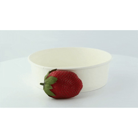 Saladier blanc "Buckaty" multi-usage  H45mm 480ml