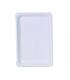Assiette rectangulaire en carton blanc 260x180mm