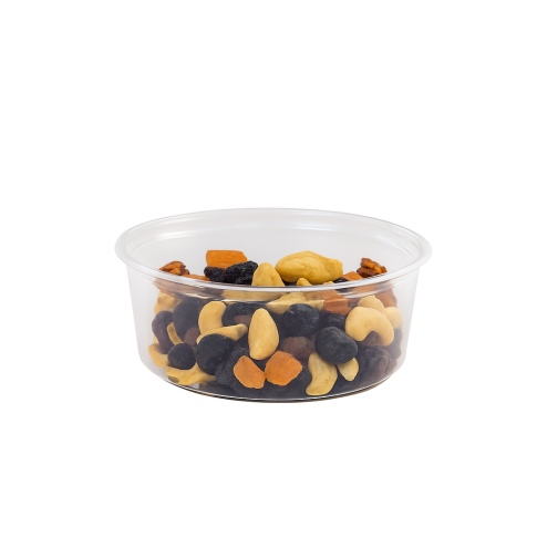 Pot Deli rond PP transparent   H40mm 250ml