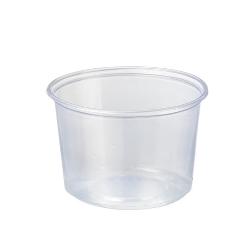 Pot Deli rond PP transparent   H70mm 500ml