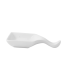 Mini cuillère carrée en porcelaine blanc  96x53mm H15mm