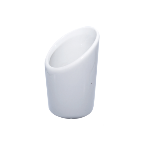 Mini pot en porcelaine blanc   H80mm