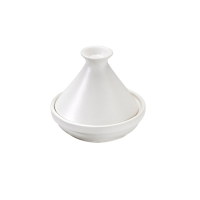 Mini tajine en porcelaine blanc   H80mm