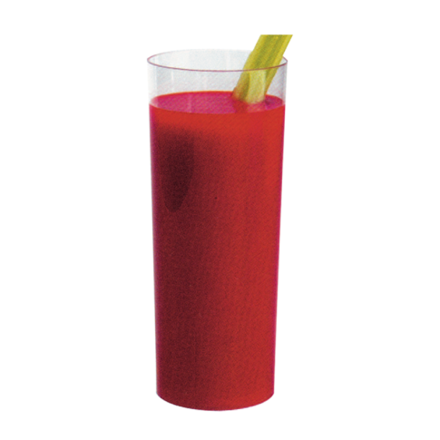 Verre longdrink PP translucide réutilisable  H152mm 300ml