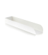 Support hot-dog en carton blanc 25 x 5,5 x 3,5 cm - 50 unitÃ©s