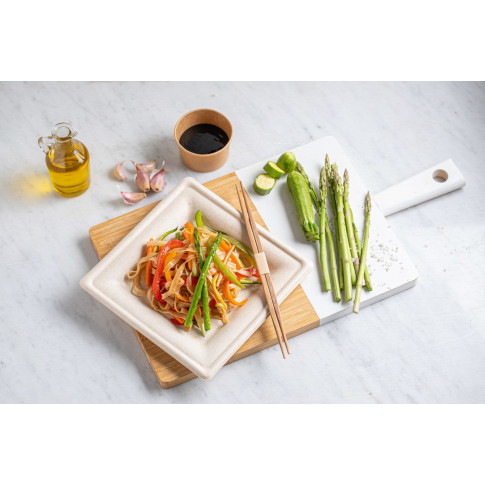 Pot carton kraft brun chaud et froid  H62mm 270ml