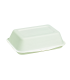 Coquille blanche en pulpe  170x125mm H50mm 450ml