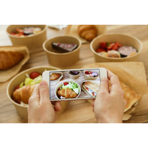 Saladier kraft "Buckaty" multi-usage  H60mm 700ml