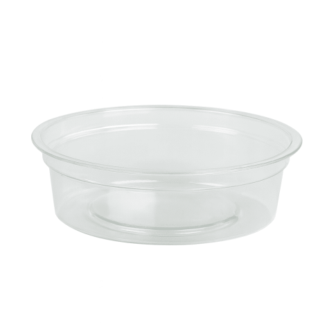 Pot plastique PET transparent rond   H20mm 40ml