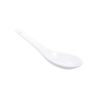 Mini mise en bouche cuillère en porcelaine blanc  130x43mm H45mm