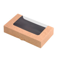 BoÃ®te sushi avec fenÃªtre antibuÃ©e pour 18 pieces 210x120mm H40mm - 50 Pcs