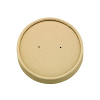 Couvercle carton kraft sans plastique  - 6,1 cm x 0 cm x 0,75 cm - 50 Pcs