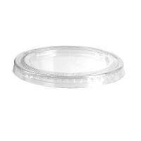 Couvercle PET transparent Diam: 7,4 cm 7,4 x 7,4 x 0,8 cm - 100 unitÃ©s