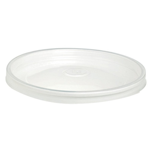 Couvercle PP transparent rentrant Diam: 15 cm 15 x 1 cm - 45 unitÃ©s