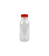 Bouteille transparente PET avec bouchon orange 250ml 56x H150 mm, 270pcs