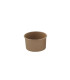 Pot carton kraft brun chaud et froid  - 6,1 cm x 4,6 cm x 5,8 cm - 50 unitÃ©s