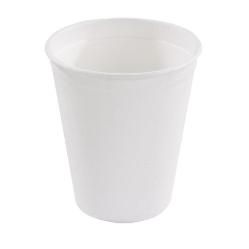 Gobelet pulpe blanc 260 ml Diam: 8 cm 8 x 8 x 9 cm - 50 unitÃ©s