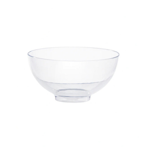 Mini coupelle plastique PS transparente "Milou" 90 ml Diam: 7,5 cm 7,5 x 4 cm - 12 unitÃ©s
