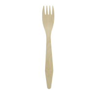 "Hercule" Fourchette bois 18,5cm - 100 unitÃ©s