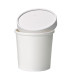 Pot carton blanc chaud et froid 490 ml Diam: 9,7 cm 9,7 x 7,5 x 10 cm - 50 unitÃ©s