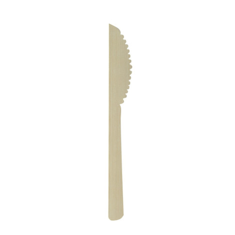 Couteau bambou "Anji" 17 cm - 50 unitÃ©s