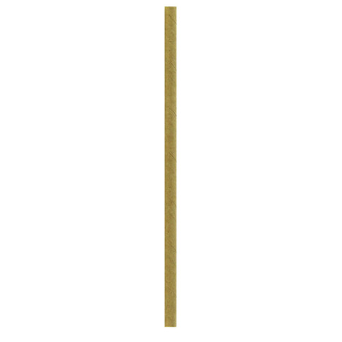 Chalumeau papier cocktail kraft Diam: 0,6 cm 0,6 x 0,6 x 14,5 cm - 500 unitÃ©s