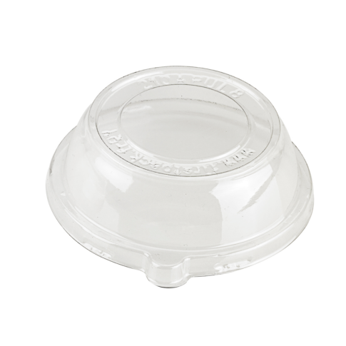 Couvercle plat transparent en plastique PET  H25mm