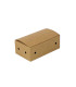 Boîte Kraft 9 Nuggets  140x78mm H53mm