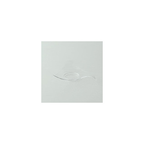 Mise en bouche plastique PS triangulaire "Triba" 80x80mm H20mm