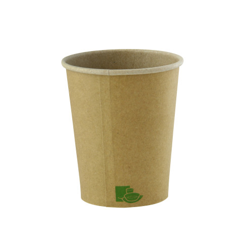 Gobelet Zen en carton kraft brun  H135mm 470ml