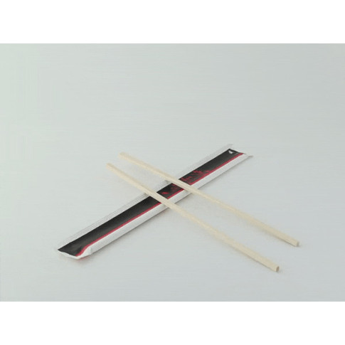 Baguette bois emballée par paire   H203mm