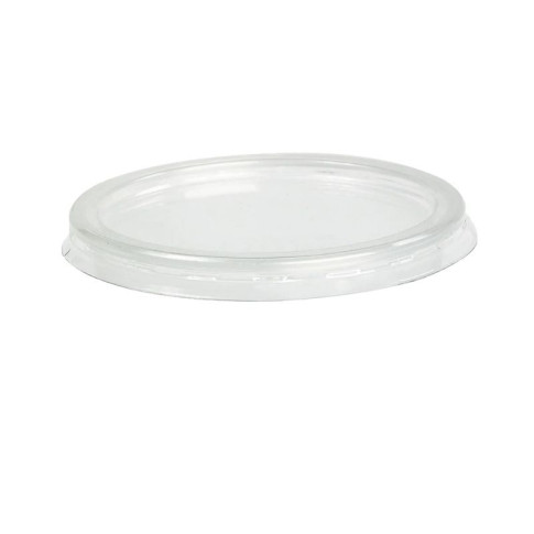 Couvercle PET translucide plat