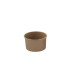 Pot carton kraft brun chaud et froid  H44mm 130ml