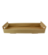 Plateau en carton kraft brun avec poignées  390x150mm H44mm
