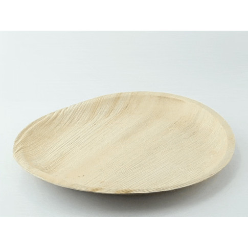 Assiette ronde en palmier   H25mm