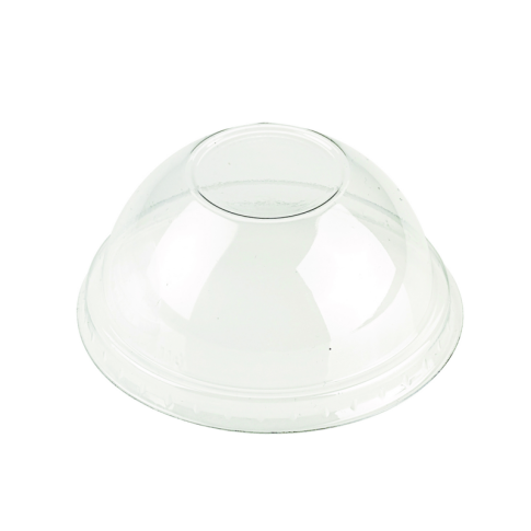 Couvercle dôme transparent en plastique PET  H37mm