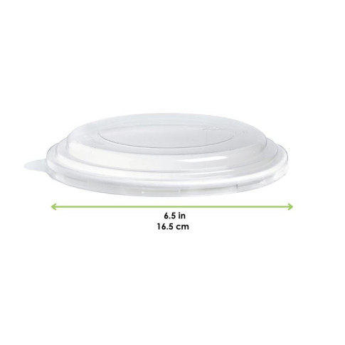 Couvercle plat transparent en plastique PET