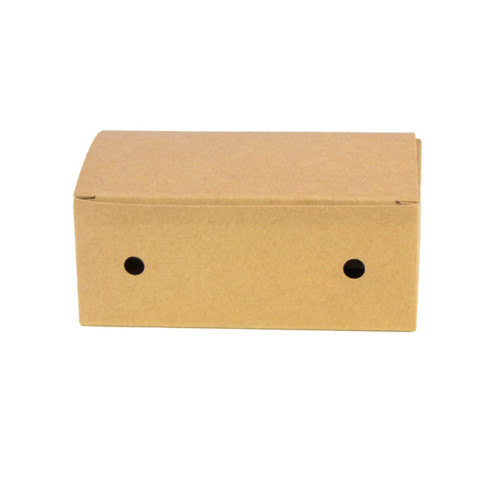 Boîte Kraft 6 Nuggets  114x73mm H45mm
