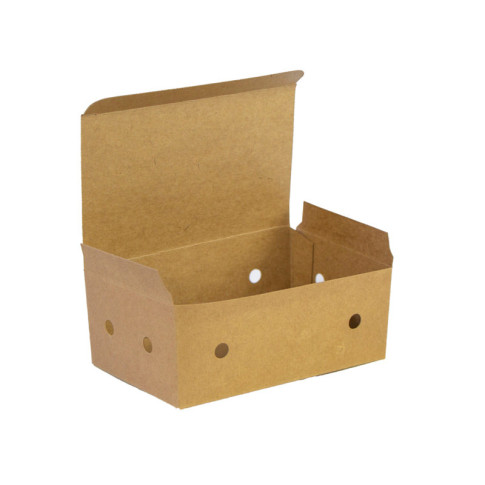 Boîte Kraft 6 Nuggets  114x73mm H45mm