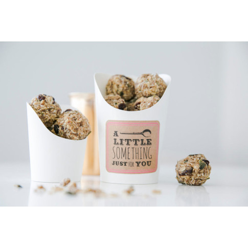 Pot wrap carton blanc  H117mm 230ml