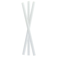 Paille pour smoothie en papier blanc  H197mm