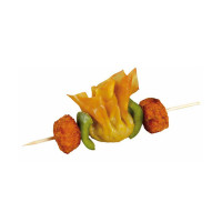 Brochette bois ronde   H150mm