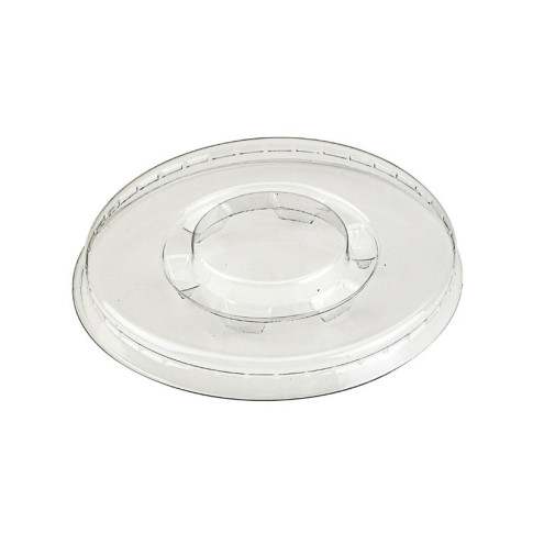 Couvercle plat transparent en plastique PET