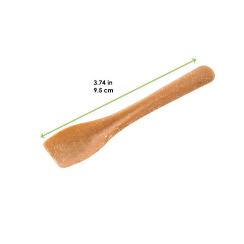 Cuillère à glace réutilisable en bois composite  H95mm